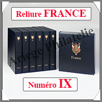 RELIURE LUXE - FRANCE N IX et Boitier Assorti (FR-LX-REL-IX)