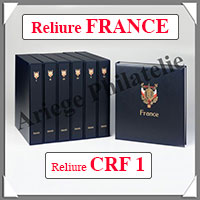 RELIURE LUXE - FRANCE CRF NI et Boitier Assorti (FR-LX-REL-CRFI)