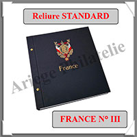 RELIURE STANDARD - FRANCE Numéro III et Boitier Carton (FR-ST-REL-3) Davo