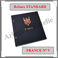 RELIURE STANDARD - FRANCE Numéro V et Boitier Carton (FR-ST-REL-5) Davo