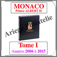 MONACO Luxe (Prince ALBERT II) - Album N1 - 2006  2015 - AVEC Pochettes (MONA-ALB-1BIS)