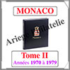 MONACO Luxe - Album N°2 - 1970 à 1979 - AVEC Pochettes (MONA-ALB-2) Davo