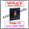 MONACO Luxe (Prince ALBERT II) - Album N°2 - 2016 à 2022 - AVEC Pochettes (MONA-ALB-2BIS) Davo