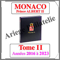 MONACO Luxe (Prince ALBERT II) - Album N2 - 2016  2022 - AVEC Pochettes (MONA-ALB-2BIS)