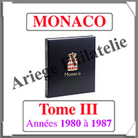 MONACO Luxe - Album N3 - 1980  1987 - AVEC Pochettes (MONA-ALB-3)