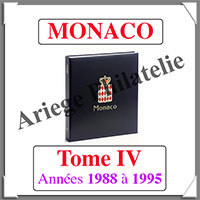 MONACO Luxe - Album N4 - 1988  1995 - AVEC Pochettes (MONA-ALB-4)