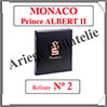 RELIURE LUXE - MONACO N° II (Prince ALBERT II) et Boitier Assorti (MONA-LX-REL-2BIS) Davo