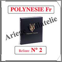 RELIURE LUXE - POLYNESIE Franaise N II et Boitier Assorti (POLY-LX-REL-II)