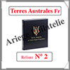 RELIURE LUXE - TERRES AUSTRALES Françaises N° II et Boitier Assorti (TAAF-LX-REL-II) Davo