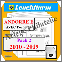ANDORRE - Poste Espagnole - Pack 2 - 2010  2019 (342765 ou 07S/2SF)