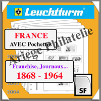 FEUILLES FRANCE SF Primprimes - Feuilles Complmentaires : 1868  1964 (305391 ou 15ZSF)