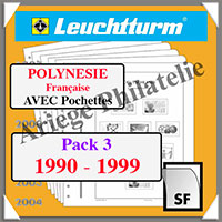 POLYNESIE FRANCAISE - Pack 3 - 1990  1999 (307265 ou 15PF/3SF)