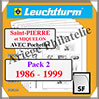 SAINT-PIERRE et MIQUELON - Pack 2 - 1986 à 1999 (319824 ou 15PM/2SF) Leuchtturm