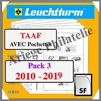 TERRES AUSTRALES FRANCAISES - Pack 3 - 2010  2019 (343033 ou 15TA/3SF)