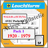 WALLIS et FUTUNA - Pack 1 - 1920 à 1979 (319689 ou 15WF/1SF) Leuchtturm