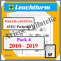 WALLIS et FUTUNA - Pack 4 - 2010  2019 (343037 ou 15WF/4SF)