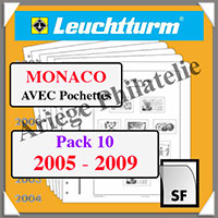 MONACO - Pack 10 - 2005  2009 (317621 ou 16/10SF)