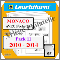 MONACO - Pack 11 - 2010  2014 (342842 ou 16/11SF)