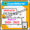 MONACO - Pack 13 - 2020 à 2021 (367132 ou 16/13SF) Leuchtturm
