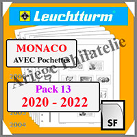 MONACO - Pack 13 - 2020  2022 (367132 ou 16/13SF)