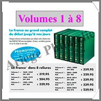 ALBUM DP FRANCE Primprim - Les 8 Volumes - 1849  2021 (357576 ou 315/SF)