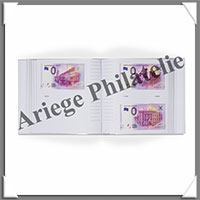 Album pour BILLETS TOURISTIQUES Euro Souvenir - Avec 50 Feuilles Transparentes (358046 ou ALBBT2N1)