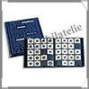 Album à Pages FIXES - Avec 10 Feuilles - Pour 200 Cartons Monnaies 5x5 cm (345988 ou ALBKR200) Leuchtturm