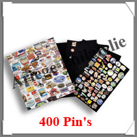 Album GRANDE pour PIN'S - Avec 4 Feuilles pour 400 Pin's (342616 ou ALBPIN)