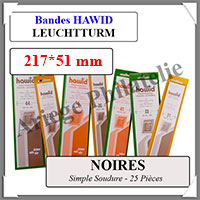 HAWID Bandes Noires : 217x51 mm - Simple Soudure (366352)