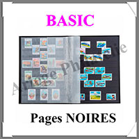 Classeur BASIC - 32 Pages NOIRES - VERT (327381 ou LS4-16-G)