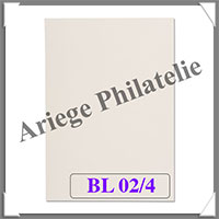 Feuilles BL02/4 - Feuilles NEUTRES - Format A4 (320761 ou BL02/4)