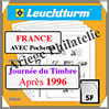 FEUILLES FRANCE Neutres - Carnets Journées du Timbre APRES 1996 (316894 ou BL15JT96SF) Leuchtturm