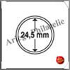 CAPSULES pour PIECES de 24,5 mm - Boite de 10 (310706 ou CAPS24.5) Leuchtturm