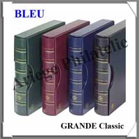 Reliure GRANDE Classic - AVEC Etui assorti - BLEU ROI - Reliure Vide (301687 ou CLGRSETBL)