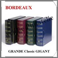 Reliure GRANDE GIGANT Classic - BORDEAUX - Reliure avec Etui assorti (318152  ou CLGRSETGR)