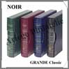 Reliure GRANDE Classic - AVEC Etui assorti - NOIR - Reliure Vide (330249 ou CLGRSETS) Leuchtturm