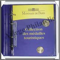 ALBUM 'Monnaie de Paris' - Pour 72 MEDAILLES ou JETONS 'Monnaie de Paris' ou 'EVM' (328823 ou CLMT)