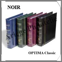 Reliure OPTIMA Classic - SANS Etui  assorti - NOIR - Reliure Vide (307682 ou CLOPBINS)