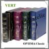Promotion Reliure OPTIMA Classic - VERT FONCE - AVEC Etui assorti + 15 Pages OPTIMA34 Leuchtturm