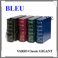 Reliure VARIO GIGANT Classic - AVEC Etui assorti - BLEU ROI - Reliure Vide (332730 ou CLVASETGBL)
