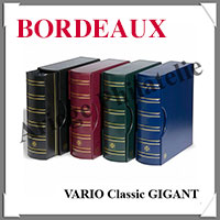 Reliure VARIO GIGANT Classic - AVEC Etui assorti - BORDEAUX - Reliure Vide (328573 ou CLVASETGR)