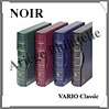 Reliure VARIO Classic - AVEC Etui assorti - NOIR - Reliure Vide (360983 ou CLVASETS) Leuchtturm
