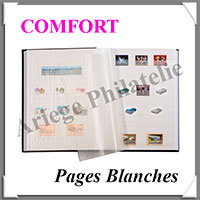 Classeur COMFORT- 32 Pages BLANCHES - BLEU (341309 ou LP4-16-BL)