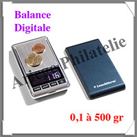 BALANCE DIGITALE de Poche - 0,1  500 grammes - LIBRA 500 (344224 ou DW4)