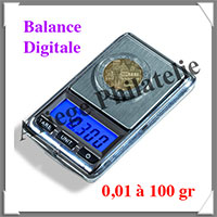 BALANCE DIGITALE de Poche - 0,01  50 grammes - LIBRA Mini  (344222 ou DW5)