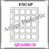 GRANDE ENCAP - Pages 20 Cases - Pour QUADRUM - Set de 2 Pages Transparentes (334778 ou ENCAPQ) Leuchtturm