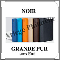 Reliure GRANDE PUR - SANS Etui assorti - NOIR -  Reliure 1er Prix (359521 ou GRPURBINS)