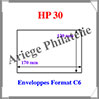 POCHETTES de Protection - HP 30 - ENVELOPPES au Format C6 - 170x120 mm - Paquet de 50 (308669 ou HP30) Leuchtturm