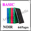 Classeur BASIC - 64 Pages NOIRES - NOIR (321487 ou LS4-32-S) Leuchtturm