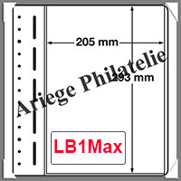 Feuilles LB1MAX - 1 Poche : 205x293 mm (323730 ou LB1MAX)